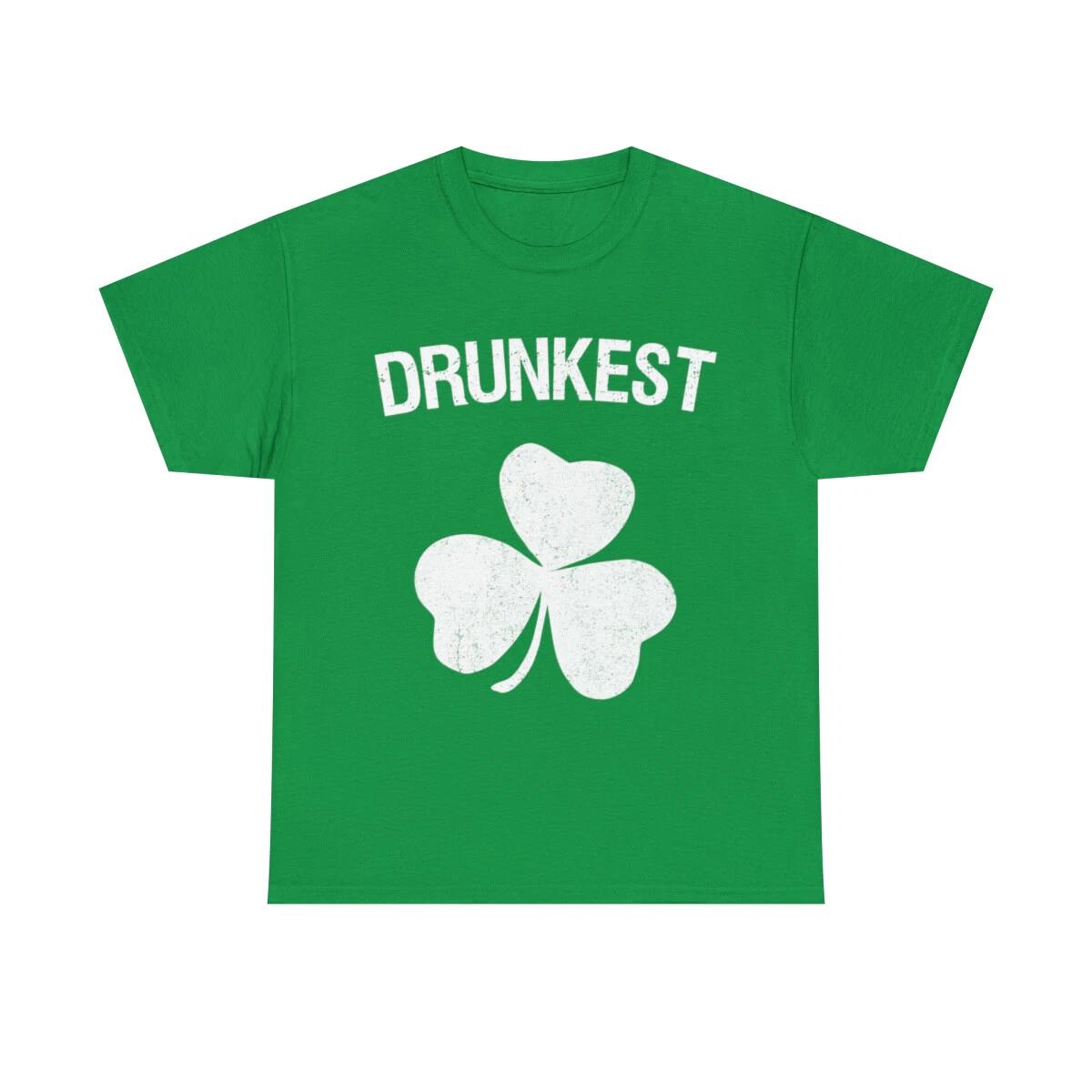 Drunkest St. Patrick s Day Group Graphic Tee Shirt XL