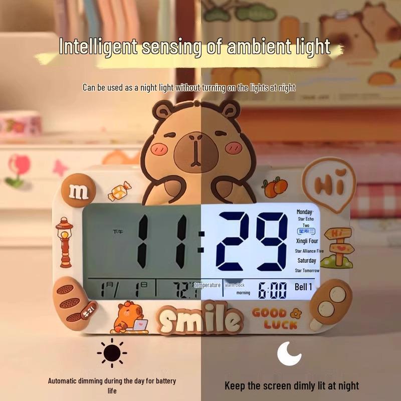 2025 Smart Electronic Alarm Clock for Students - Wake-Up Special for Kids & Teens