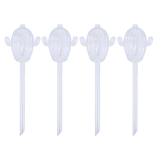 Cactus Watering Globes Plant Self Watering Bulbs Transparent Automatic Watering Globes for Indoor Outdoor Plants Home Gardening
