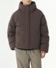 Musinsa Standard Minimal Hooded Down Short Padded Jacket [Baroque Brown]