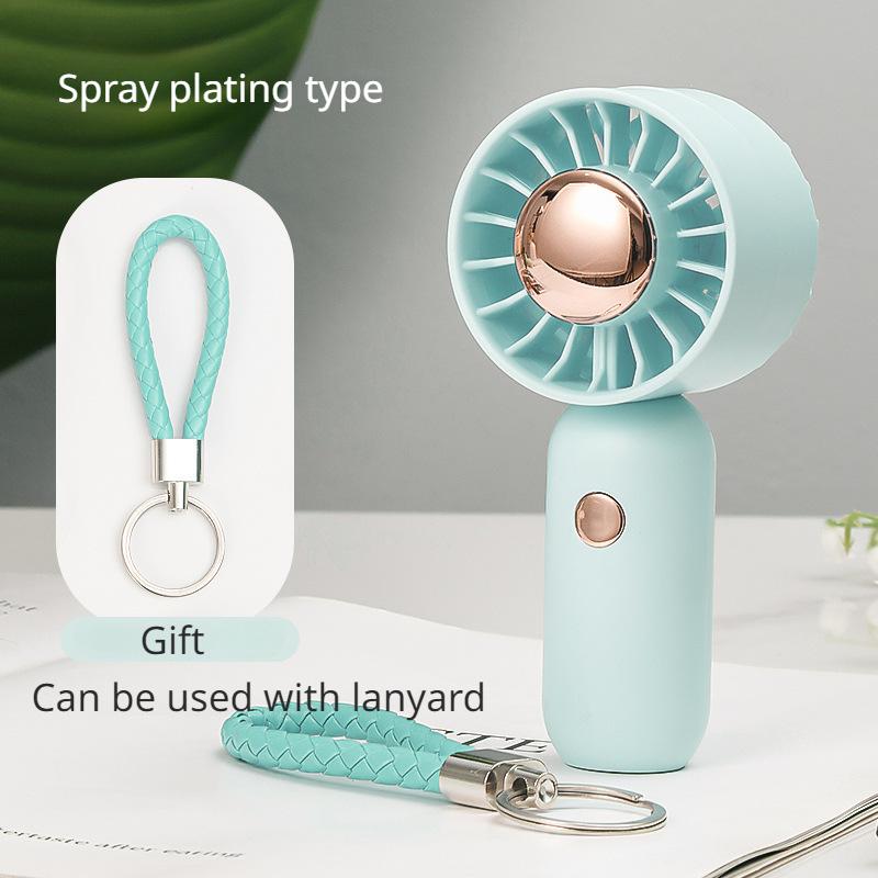 Mini kapesní ventilátor 3rychlostní USB mini dobíjecí ruční ventilátor Venkovní přenosný osobní chladicí ventilátor