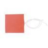 M-12V 10W Silicone Rubber Heating Pad Flat Heater Band Square Heated Bed Flexible Waterproof 3D Printer Glue Sticker Adhesive