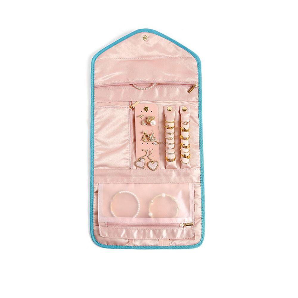 Necklace Organizer Jewelry Organizer Bracelet Case Aesthetic Travel Jewelry Storage Bag Earrings Container Delicate
