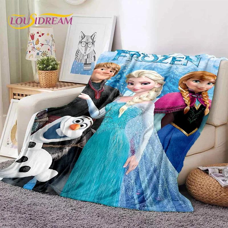 29 Style Frozen Elsa Princess Snow Queen Cartoon Girl Soft Throw Blankets,Comfortable Blanket for Beds Sofa Home Bedroom Gifts
