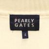 PEARLY GATES made in Japan golf Long sleeve Half zip sweater 4 knit Men's Used