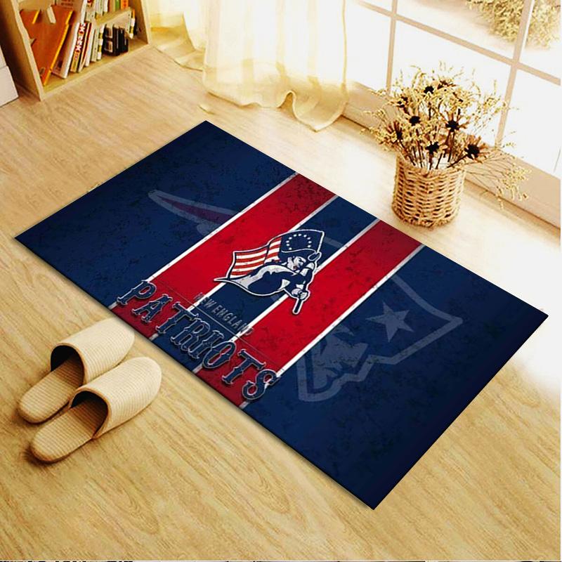 New England Patriots Carpet Rug for Living Room Bedroom Home Sofa Decoration,Kids Play Non-slip Floor Mat