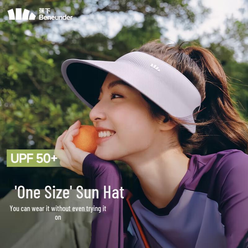Beneunder Women's Roll-Up Seamless Sun Visor UL711