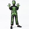 Kids Fancy Dress Up Cosplay Party Bodysuit Role Play Jumpsuit Kids Halloween Costumes Scary Skeleton Costumes for Kids