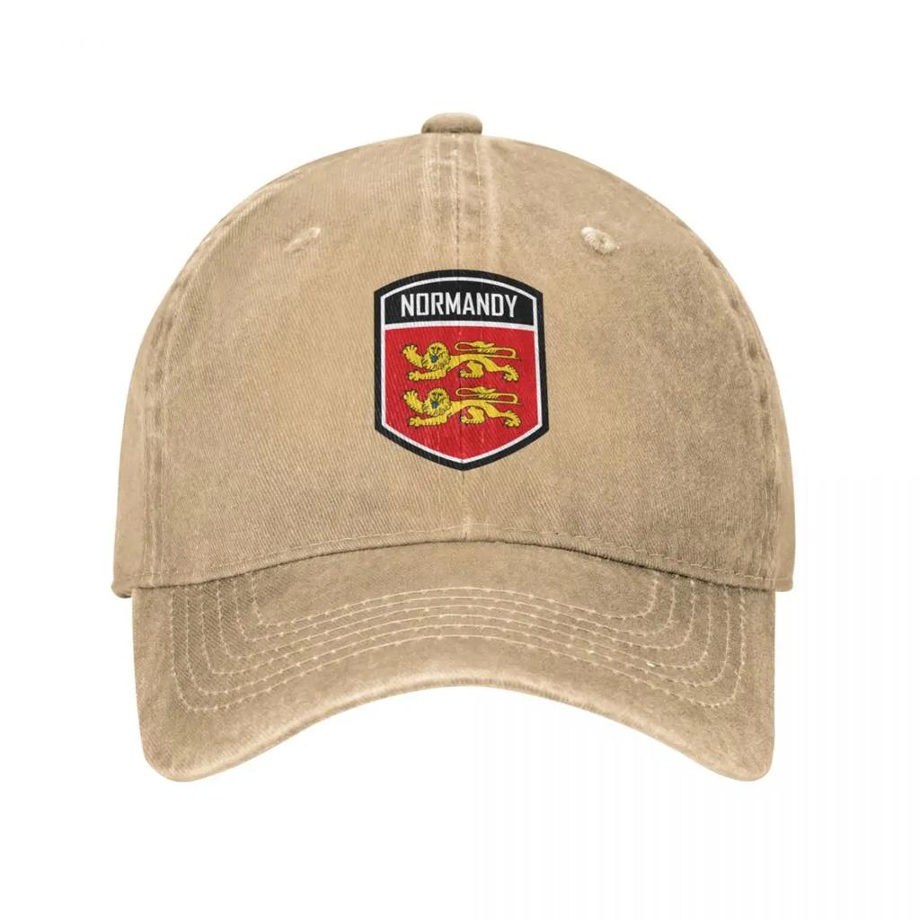 Normandy France Flag Emblem Baseball Cap Hood Beach Hat Women Men'S
