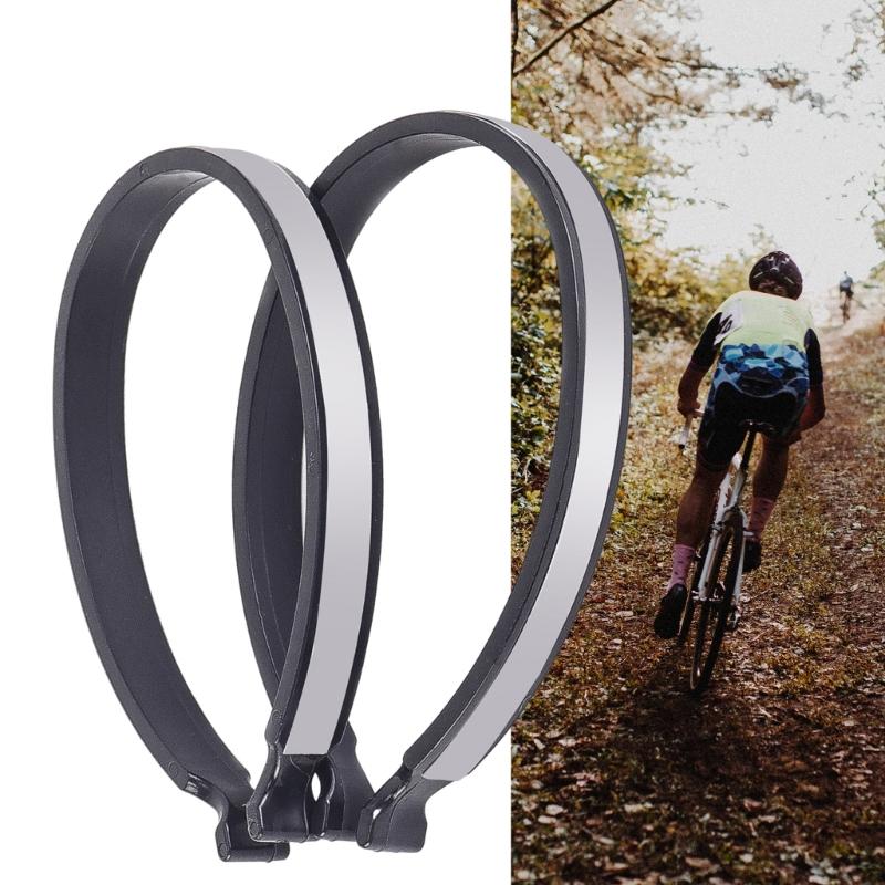 Reflective Trouser Pant Clip Cycling Ankle Safety Band Reflector Cycling Trouser Wrap Clip for Men Women Ankles