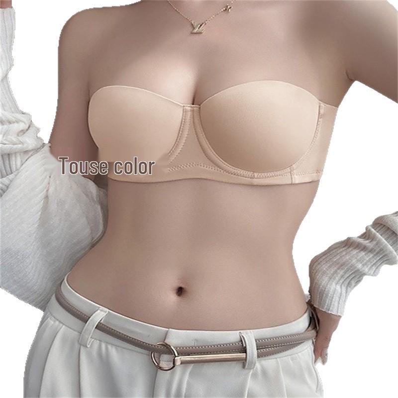 2024 Seamless Adjustable Strapless Bra: Summer Thin Style, Uplifting, and Anti-Sagging for a Sleeker Look.