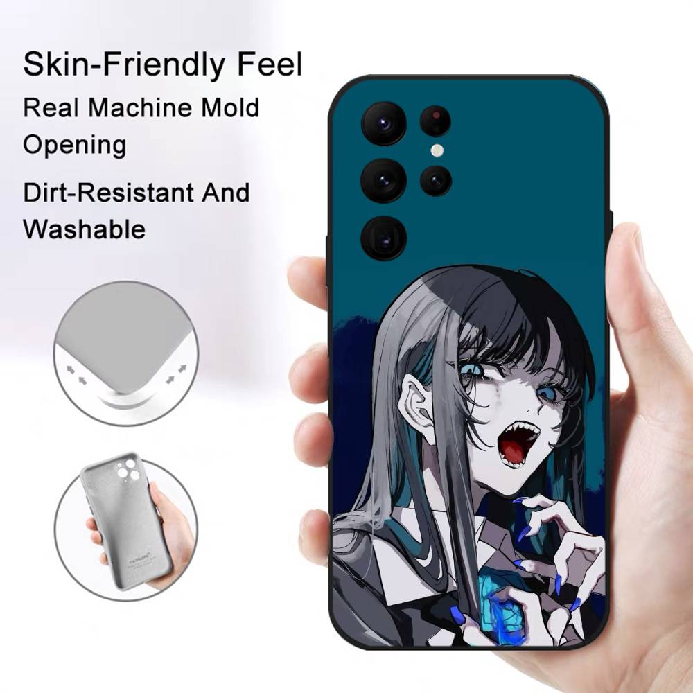 Ado singer hot Phone Case for Samsung S series s20 s21 s22 s23 s24 FE Plus Ultra TPU Soft to Skin-friendly case