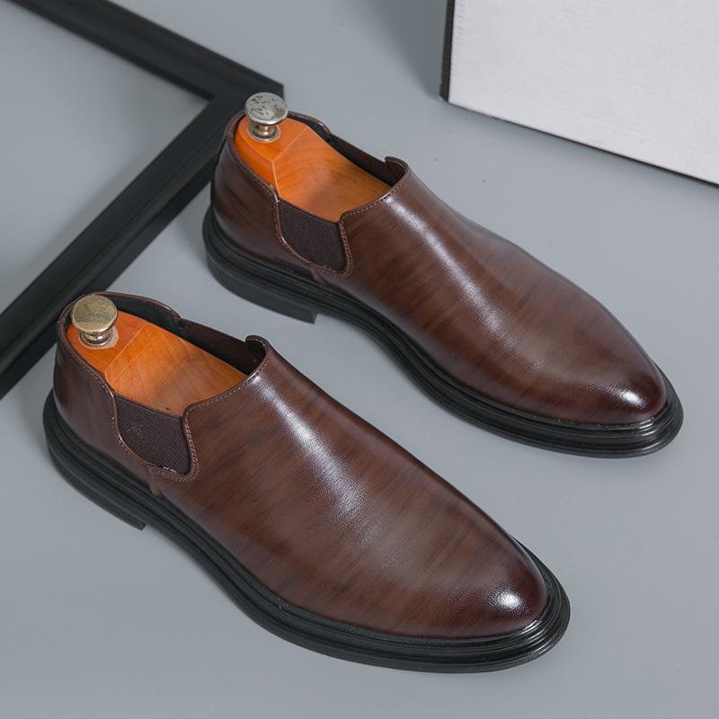 

Мужская обувь большого размера новые лоферы модные мужские деловые туфли из кожи трендовые лоферы 47