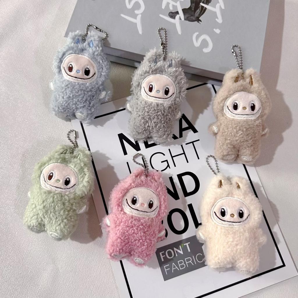 Plush Doll Pendant Cute Cartoon Student Schoolbag Pencil Case Doll Pendant Keychain Accessories
