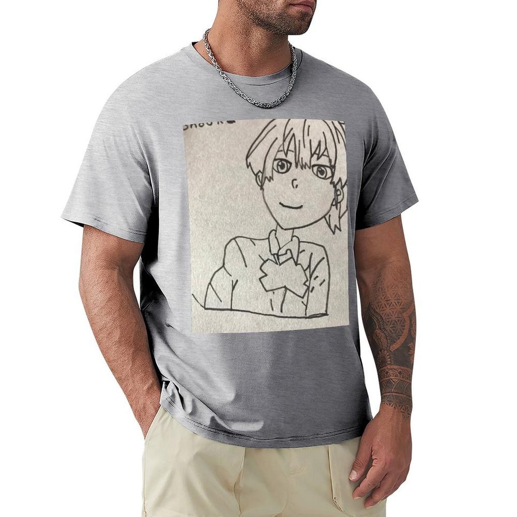 Shouko Nishimiya (Z Hlasu ticha) Od Ash Tričko Estetické Oblečení Vintage Anime Tričko Grafická Trička Pánská