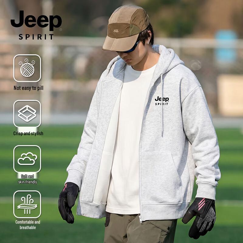 Унисекс худи JEEP SPIRIT с защитой от скатывания 3XL