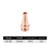 Welding Head Nozzle Copper Welding Nozzles Suitable for Welding Operations in Industrial Manufacturing Processes