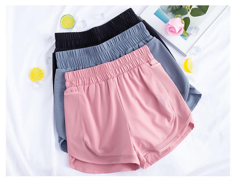 Damski Zestaw do Porannego Biegania i Jogi Szybkoschnący - Lekkie Szorty i Top z Krótkim Rękawem