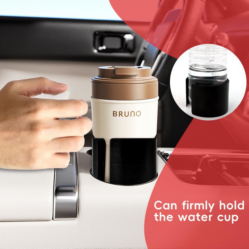Black Car Small Cup Holder With Antislip And Leakproof Design For Vehicle Use