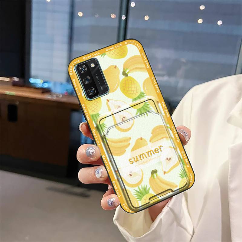 Shockproof Anti-dust Phone Case For Blackview A100 Back Cover Cute Anti-knock Card bag protective Dirt-resistant Cover