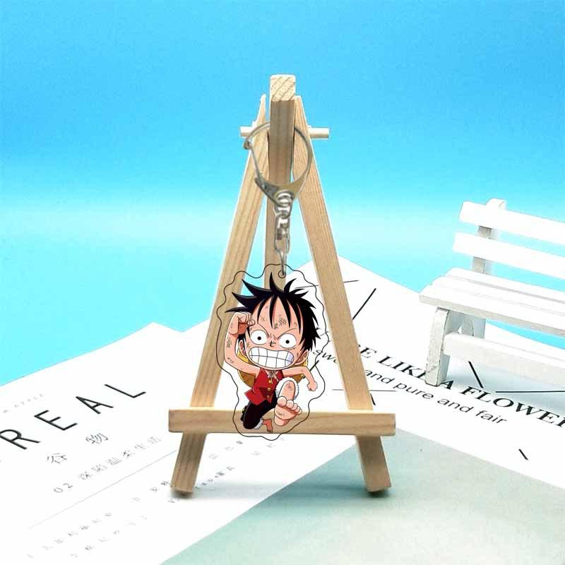 One Piece Luffy, Chopper, Law, Zoro, Ace, Sanji, Sabo Acrylic Keychain