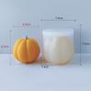 Halloween Pumpkin Silicone Mold Diy Aromatherapy Candles Drip Resin Plaster Ornaments Mould Handmade Soap Candle Making