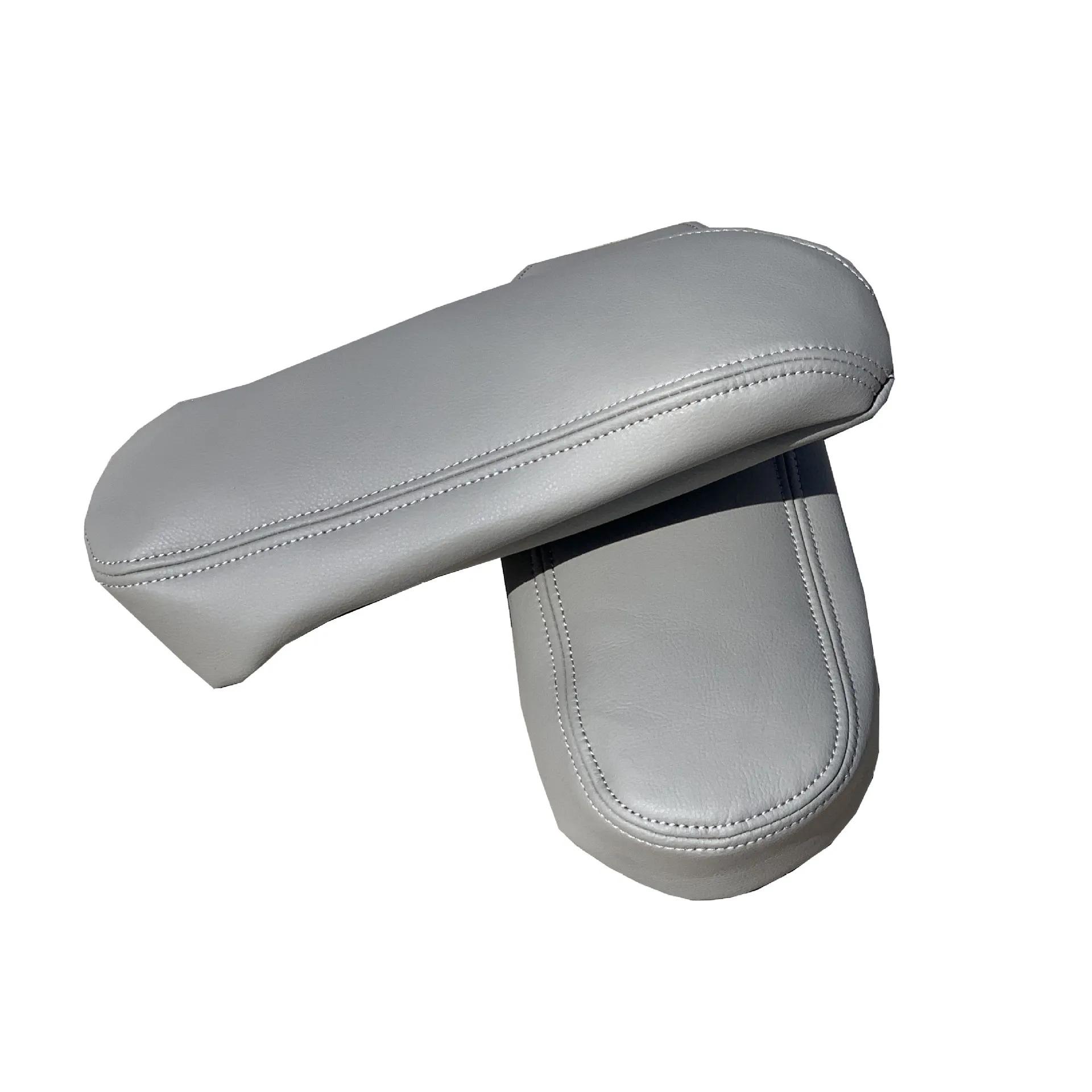 

Подходит для Ford F250 F350 XTL 1999-2007 гг. Обновление интерьера, чехол для подлокотника сиденья из микрофибры и кожи, декоративная накладка на ручку, защита серый