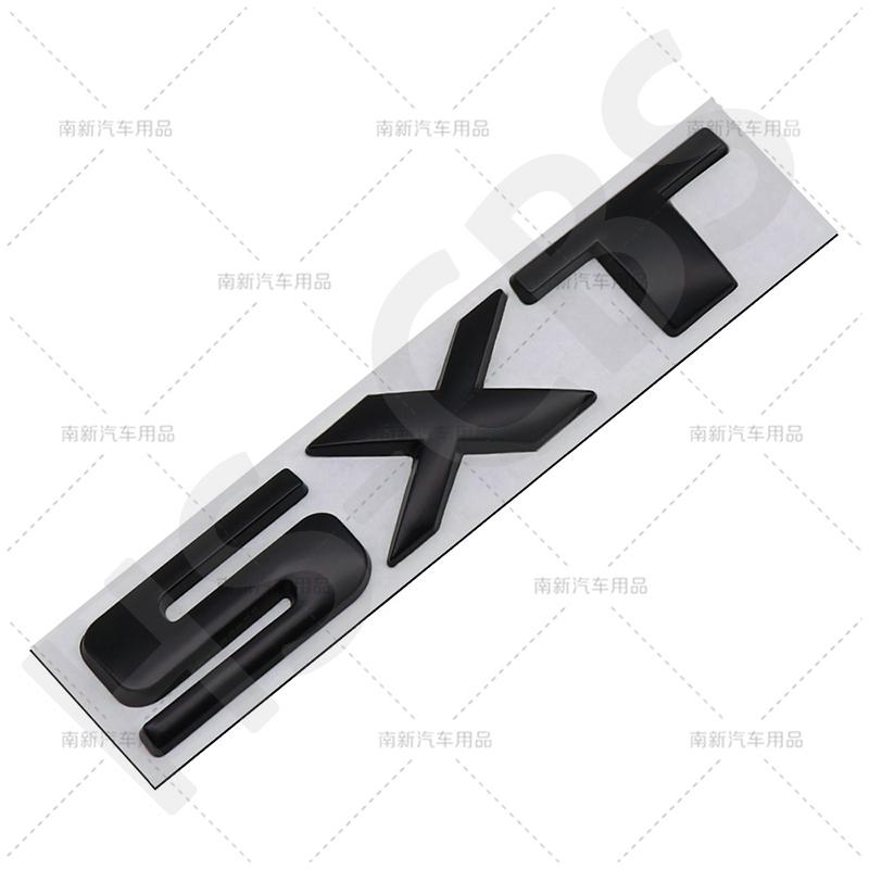 Bxfzp9 Adesivi per Auto con Logo SXT Emblema Posteriore 3D in ABS Decalcomania Emblema SXT Adesivi Decorativi per Carrozzeria Accessori per Auto