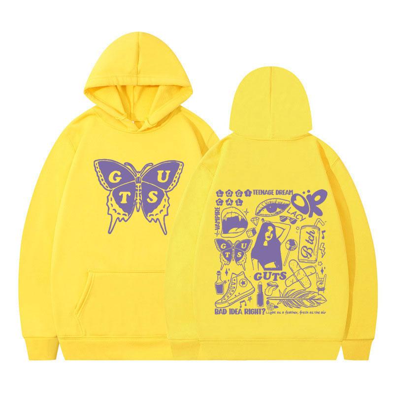 Vintage Sour Guts Vampire Hoodie Men Women Clothing Fashion Sweatshirts Harajuku Casual Oversized Hoodies