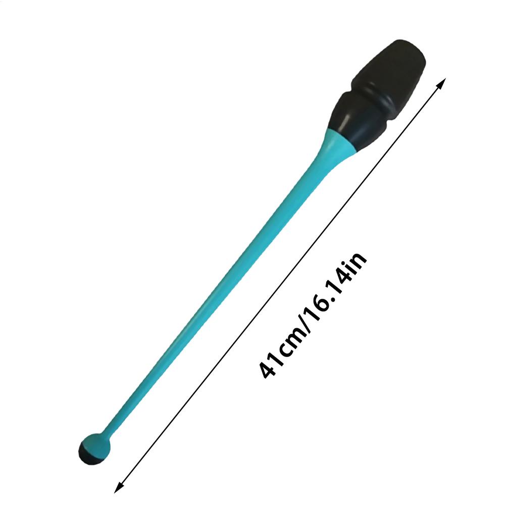 Gymnastics Clubs Rubber Professional Non-Slip Rhythmic Gymnastics Practice Stick For Beginners Students Gymnasts Practice