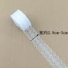 5 Meters A Roll White Lace Garment Accessories Ribbon  Embroidery Sewing Trim Applique Craft Eyelet Lace DIY Trim Muslin 2.5-4cm