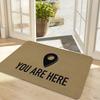 XOXO Heart Love Pattern Printed Doormat Entry Sweet Rug Anti Slip Floor Mat For Romantic Theme Household Entry Daily Decoration