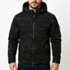 Men'S Loose Jacket Fashionable Multi Pocket Hooded Jacket