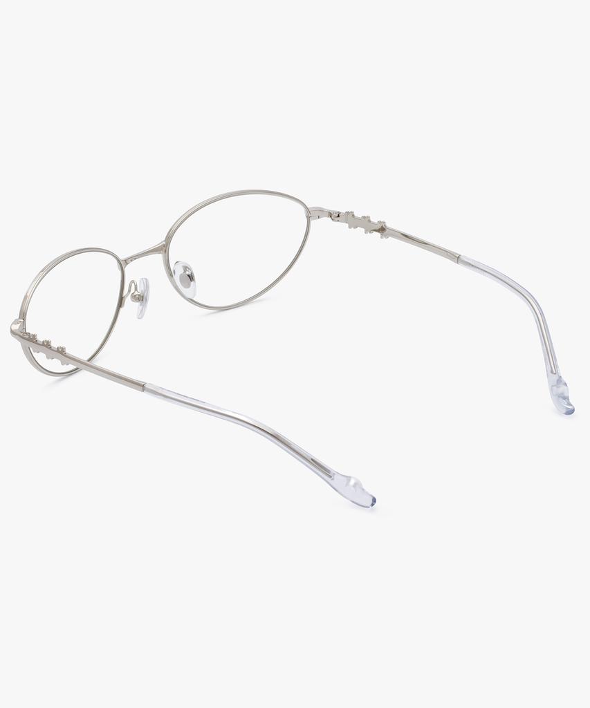 Likkeullou Rc Stainless Steel Epoca Glasses Silver