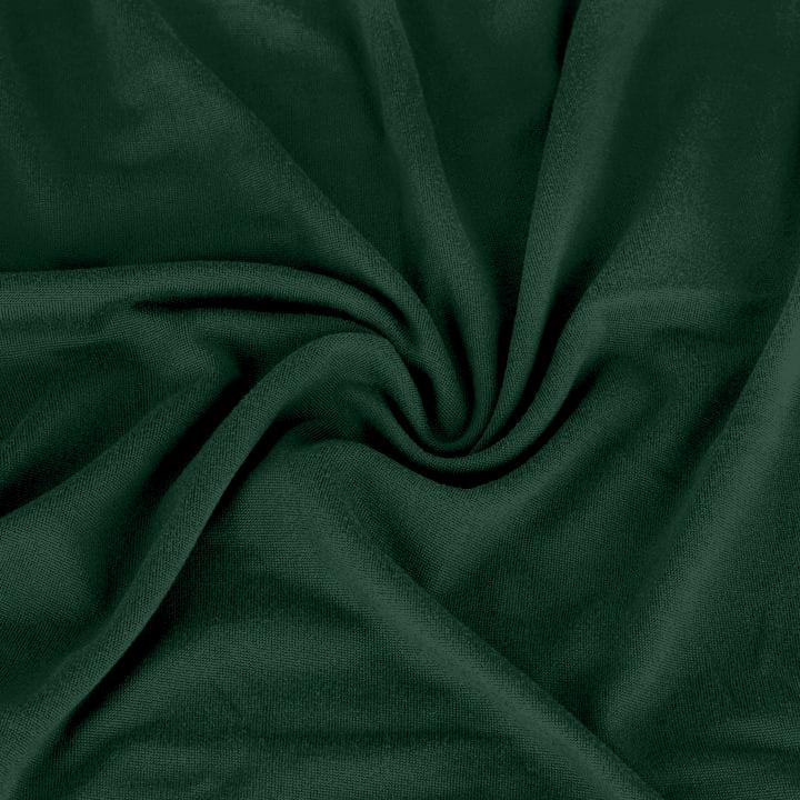 Seat Cover Smooth Elastic Bottle Green Chair Seat