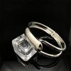 Chic Irregular Opening Bangle Elegant Temperament Open Bracelet Creative Hollowed Bracelet  Girls