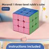 Third-order Rubik's Cube Toy Class Boring Artifact Internet Celebrity Pyramid 245puzzle Early Education