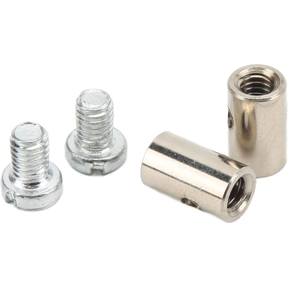 Motorcycle Throttle Screw Cable Ends, 6mm/0.2in Brake Lever Repair Cable Nipples, Universal Adjustable Throttle Cable End, Solderless