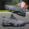 Scarpe sportive casual da uomo, traspiranti, leggere, da ginnastica, da esterno, in rete, nere, da corsa, da jogging, da tennis, da passeggio