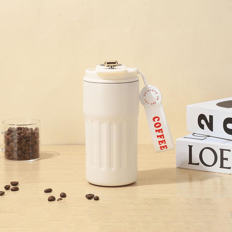316 Stainless Steel Insulated Coffee Cup Smart Temperature Display 500ml Lightweight Portable Mug for Hiking Camping
