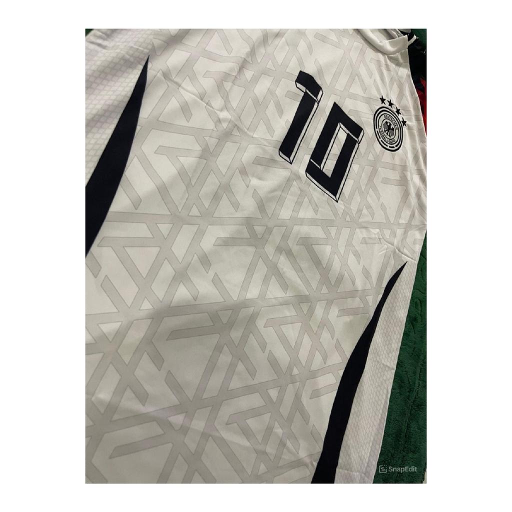 Germany Musiala 2024-25 White Adult Astroturf Jersey01