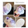 Youth Style Shoes Girls White Princess Sneakers Soft Sole Anti-Slip Casual Flat Shoes Kids Fall Winter