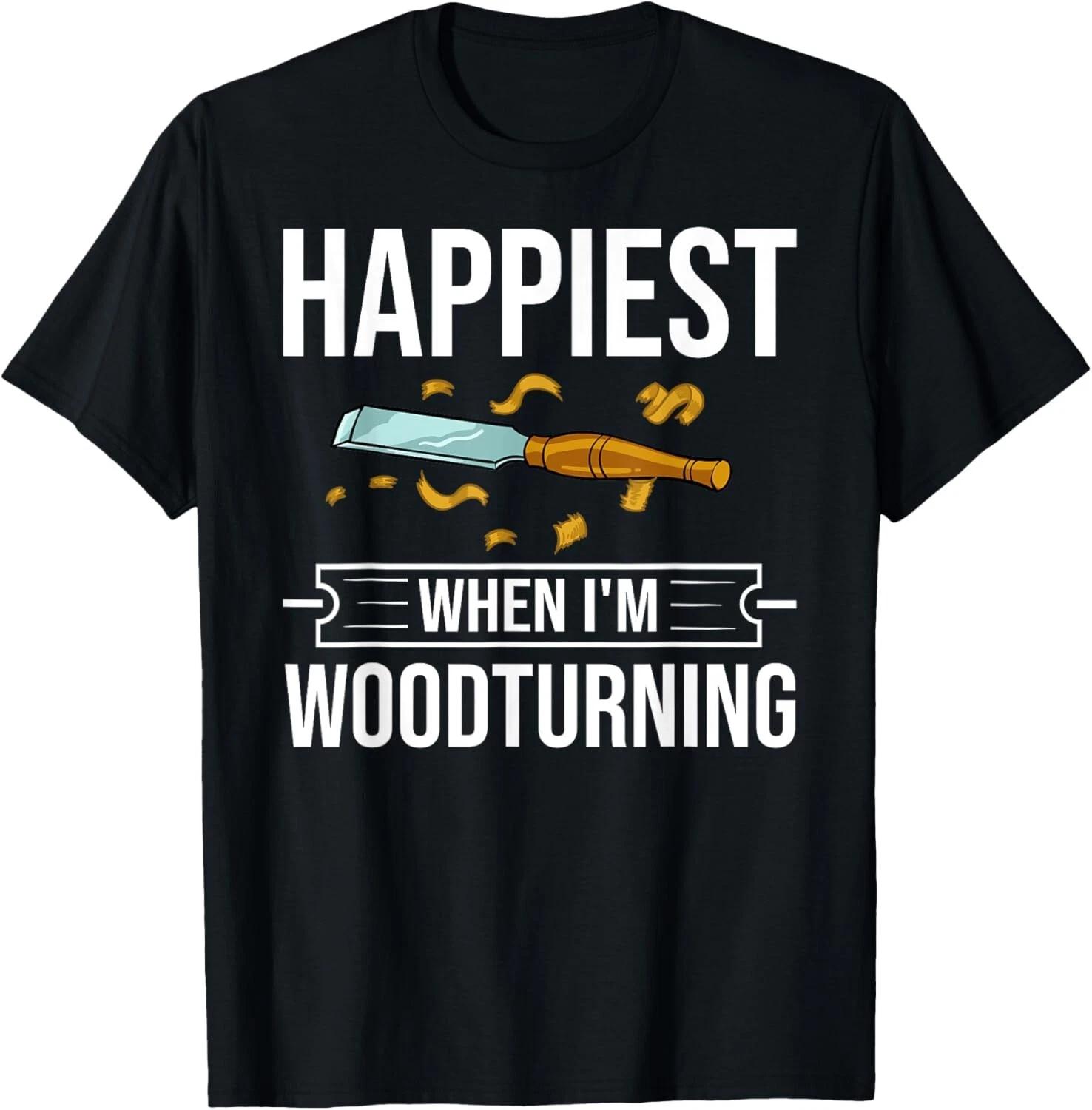 

Woodturner Lathe Tools Project Woodturning Gift Unisex T-Shirt S