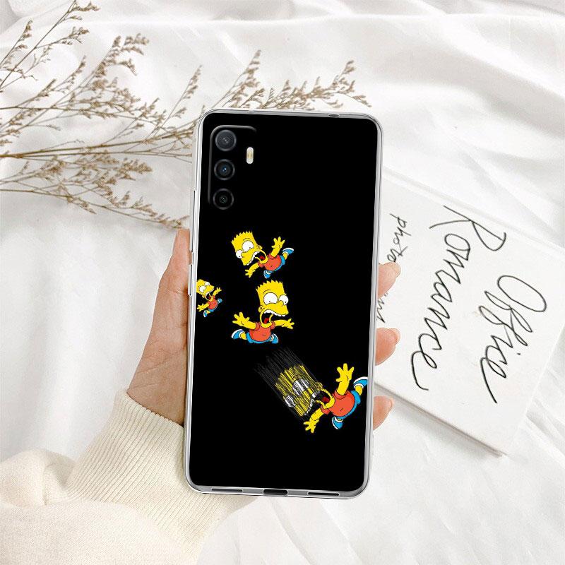 S-Simpsons Transparent Phone Case for LG K22 K30 K40 K40S K41 K42 K50 K50S K51 K51S K52 K61 K62 K71 K92 Q60 Q61 V40 V50 V60