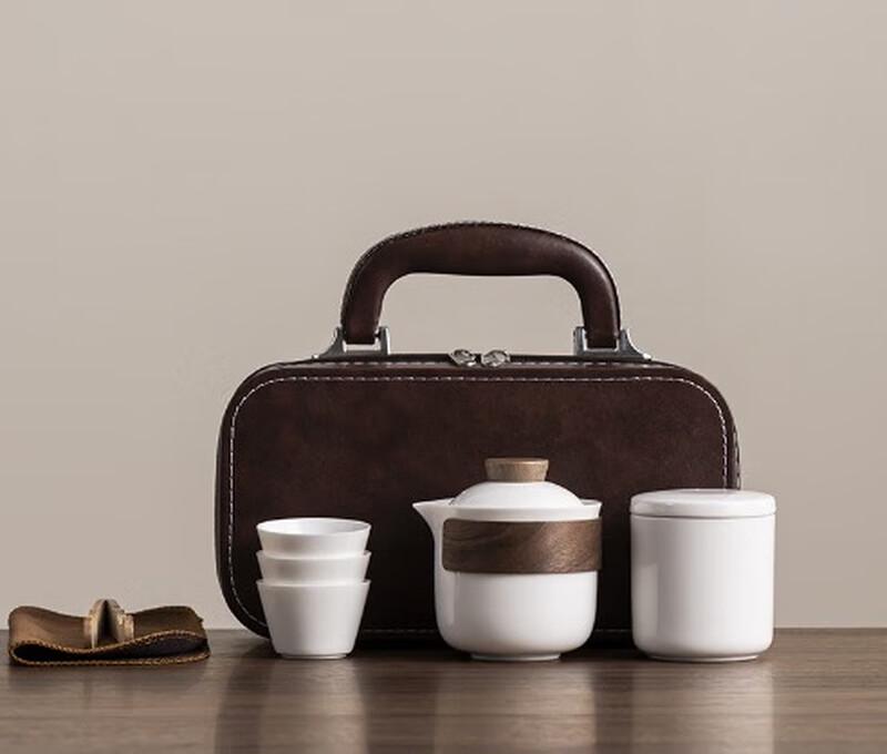 Qianli Jiangshan Ceramic Travel Tea Set