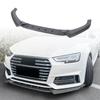 3 Pcs Front Bumper Lip Body Kit Sporty Appearance Bumper Lower Lip Splitter Replacement for S4 B9   2017 To 2019