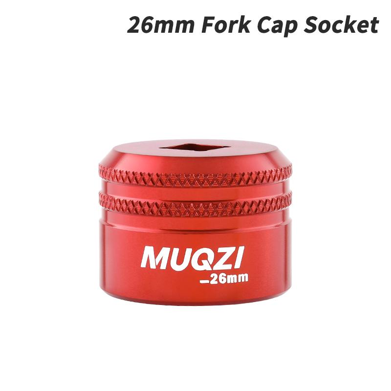 MUQZI Fork Top Cap Socket Tool 24mm 26mm 28mm 32mm Top Cap Wrench For Fork 36 38 40