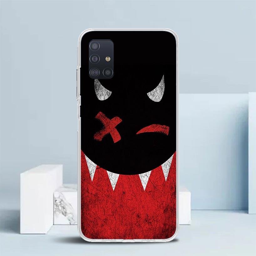 Devil Bad Boy Anime Soft Cover for Samsung Galaxy A12 A22 A32 A52 A72 A02S Phone Case Note 20 Ultra 10 S10 Plus A51 A71 A50S A20