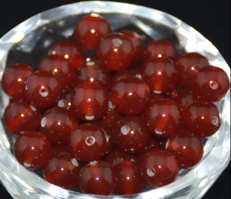 Natural Gemstone Beads Brown Onyx Beads DIY 4/6/8/10mm Jewelry Making