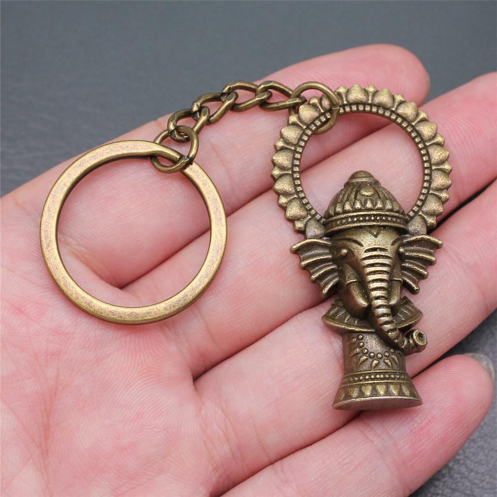 Big Elephant Animal Keychain for Women Best Seller Sweet Christmas Gift Streetwear Car Key Ring